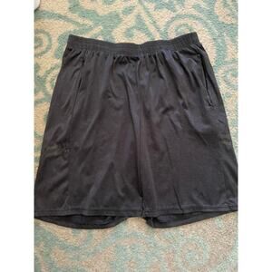Real Essentials Athletic Basketball Shorts Black Men's XL Running Training